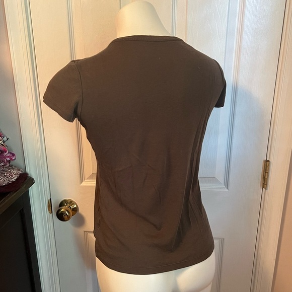 Daisy Fuentes my favorite tee brown - Picture 5 of 5